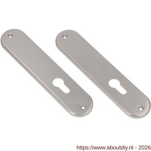Ami 200/1/7 langschild aluminium zonder krukgat profielcilinder PC 55 F1 - A10900621 - afbeelding 1