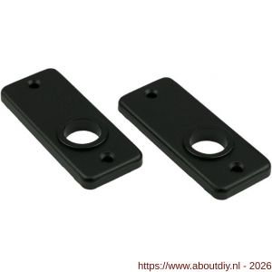 Ami 4 RH krukrozet aluminium rechthoek krukgat zwart - A10900473 - afbeelding 1