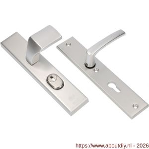 Ami VHB 251/15-144 KT veiligheidsvoordeur-knoplangschildgarnituur SKG*** kerntrekbeveiliging VHB 251/50/15 KT 70 knop 144 en deurkruk 332 M6 profielcilinder PC 70 F1 deurdikte 38-42 mm - A10901331 - afbeelding 1