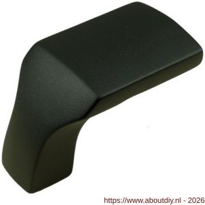 Ami 144 deurknop aluminium Varo zwart RAL 9005 structuur finish - A10900264 - afbeelding 1