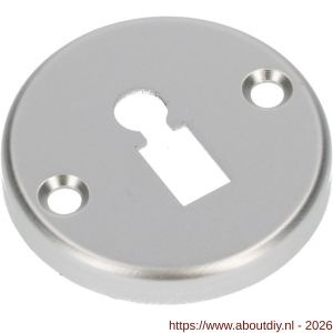 Ami 3 RH rond sleutelrozet aluminium rondhoek bontebaard BB F2 - A10900479 - afbeelding 1