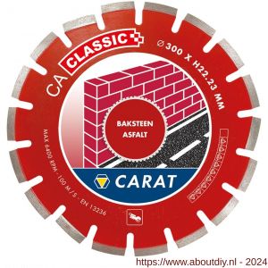 Carat diamant zaagblad CA Classic 350x25,40 mm baksteen en asfalt - A32600418 - afbeelding 1