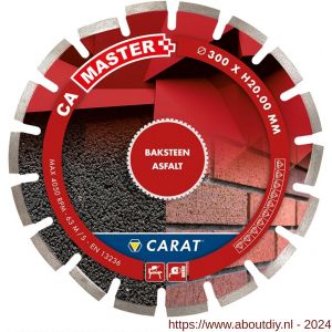 Carat diamant zaagblad CA Master 350x20,00 mm baksteen en asfalt - A32600524 - afbeelding 1