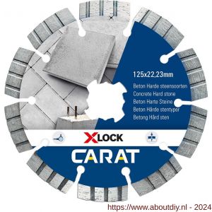 Carat diamant zaagblad doorslijper CC X-Lock DS-3500 beton - A32600738 - afbeelding 1