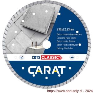 Carat diamant zaagblad CDTS Classic 180x22,23 mm beton en harde materialen - A32600449 - afbeelding 1