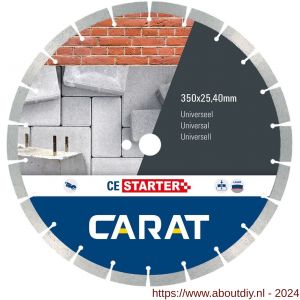 Carat diamant zaagblad CE Starter Universeel 300x25,40 mm universeel gebruik - A32600468 - afbeelding 1