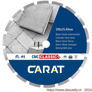 Carat diamant zaagblad CNC Classic 370x30,00 mm beton en harde materialen - A32600375 - afbeelding 1