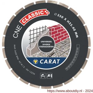 Carat diamant zaagblad CNE Classic 350x25,40 mm universeel gebruik - A32600387 - afbeelding 1