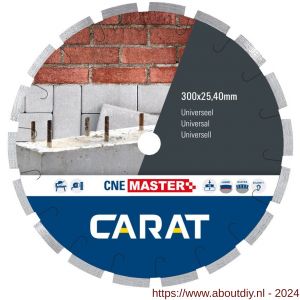 Carat diamant zaagblad CNE Master 300x30,00 mm universeel gebruik - A32600391 - afbeelding 1