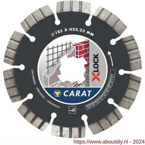 Carat diamant zaagblad X-Lock 125x22,23 mm universeel - A32600749 - afbeelding 2