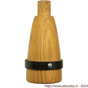 DeWit houten klos met ring - A29000047 - afbeelding 1