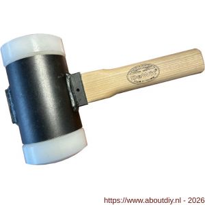 DeWit bandhamer met nylon slagdop en 30 cm steel - A29000824 - afbeelding 1