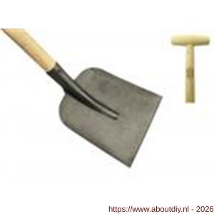 DeWit betonschop met opstapjes essen steel 110 cm - A29000678 - afbeelding 1