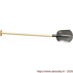DeWit steekschep Drents model 1/4 met 110 cm essen T-steel - A29000511 - afbeelding 1