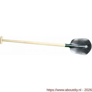 DeWit schep Hollands 000 3/4 gebogen 100 cm essen T-steel - A29000538 - afbeelding 1