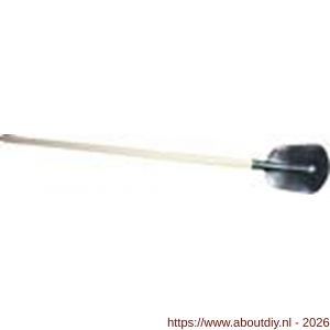 DeWit schep Hollands 0 3/4 gebogen met 145 cm knopsteel - A29000541 - afbeelding 1