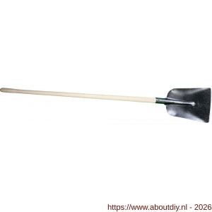 DeWit betonschop 0 afgeronde hoeken met 130 cm knopsteel - A29000670 - afbeelding 1