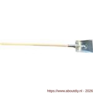 DeWit aluminium ballastschop 28 cm breed met 145 cm knopsteel - A29000713 - afbeelding 1