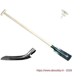 DeWit kabelschop 12 cm breed met 120 cm T-steel - A29000697 - afbeelding 1