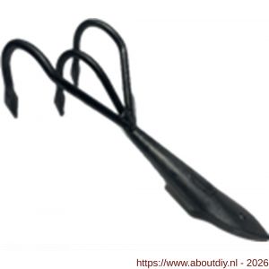 DeWit cultivator met 3 gesmede tanden zonder steel - A29000577 - afbeelding 1