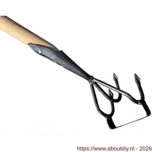 DeWit cultihak met 3 gesmede tanden met 155 cm steel - A29000572 - afbeelding 1