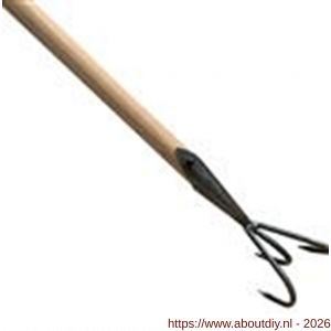 DeWit cultivator 3 tands met punten en 1550 mm steel - A29000585 - afbeelding 1