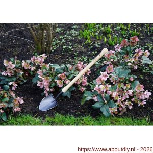DeWit Amerikaans handschopje essen knopsteel 480 mm afmetingen 680x105x70 mm - A29000551 - afbeelding 3