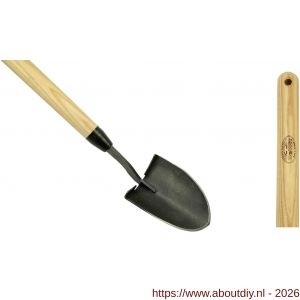 DeWit Amerikaans handschopje essen steel 750 mm afmetingen 970x105x70 mm - A29000552 - afbeelding 1