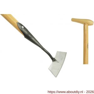 DeWit ronde schoffel gesmeed 16 cm blank gelakt met 155 cm steel - A29000758 - afbeelding 1