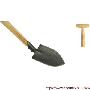 DeWit Junior bats essen T-steel 750 mm afmeting 970x115x140 mm - A29000785 - afbeelding 1