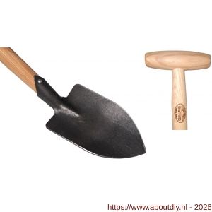 DeWit Junior bats essen T-steel 750 mm afmeting 970x115x140 mm - A29000785 - afbeelding 2