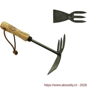 DeWit Junior dubbele hak essen handvat 100 mm afmeting 200x135x60 mm - A29000602 - afbeelding 1
