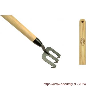 DeWit handvork met gebogen tanden essen steel 1400 mm - A29000454 - afbeelding 1