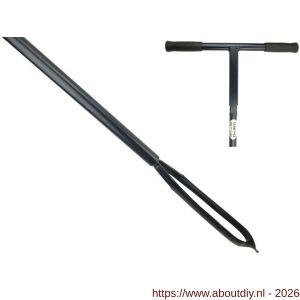 DeWit grondboor met gedraaide punt 5 cm verlengbaar - A29000593 - afbeelding 1