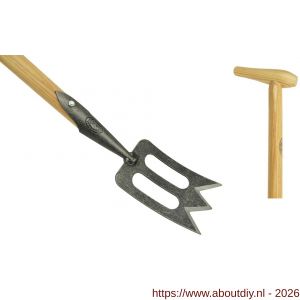 DeWit spork schoffel 10 cm essen steel 140 cm - A29000772 - afbeelding 1