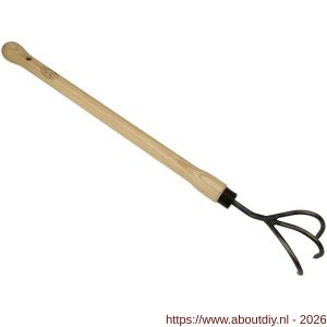 DeWit cultivator 3 tands essen knopsteel 480 mm afmeting 620x80x65 mm - A29000578 - afbeelding 1
