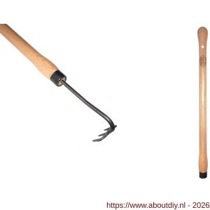 DeWit handhark gesmeed 3 tands essen knopsteel 48 cm - A29000629 - afbeelding 1
