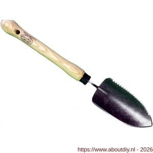 DeWit plantschepje Welldone met kartelrand essen knopsteel 25 cm - A29000568 - afbeelding 1