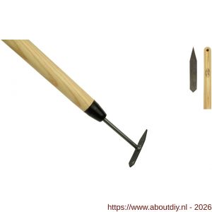 DeWit onkruidkrabber essen steel 1400 mm afmeting 1500x95x30 - A29000641 - afbeelding 1