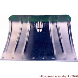 DeWit aluminium sneeuwschep 45 cm met verwisselbare strip en klemfix bevestiging - A29000748 - afbeelding 1