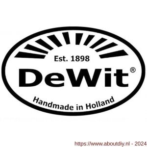 DeWit stootijzer met 400 mm vierkant knop en beitel 2000x28 mm - A29000027 - afbeelding 2