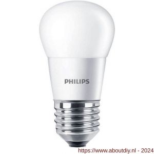 Philips LED kogellamp Corepro LEDluster 5.5 W-40 W E27 P45 827 extra warm wit - A51270160 - afbeelding 1