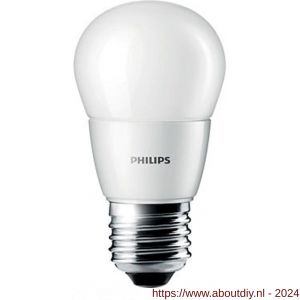 Philips LED kogellamp Corepro LEDluster 4 W-25 W E27 P45 827 extra warm wit - A51270162 - afbeelding 1