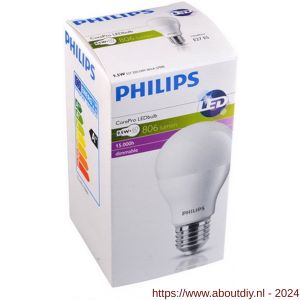 Philips LED lamp normaal Corepro LEDbulb 8.5 W-60 W E27 A60 927 dimbaar extra warm wit - A51270130 - afbeelding 1