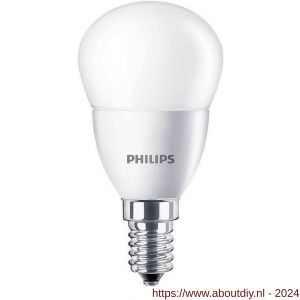 Philips LED kogellamp Corepro LEDluster 5.5 W-40 W E14 P45 827 extra warm wit - A51270163 - afbeelding 1