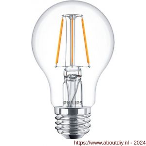 Philips LED gloeidraadlamp Classic LEDbulb 4 W-40 W E27 A60 827 extra warm wit - A51270217 - afbeelding 1