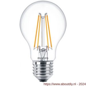 Philips LED gloeidraadlamp Classic LEDbulb 7 W-60 W E27 A60 827 extra warm wit - A51270218 - afbeelding 1