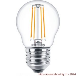 Philips LED kogellamp Classic LEDluster 4.3 W-40 W E27 P45 827 extra warm wit - A51270242 - afbeelding 1