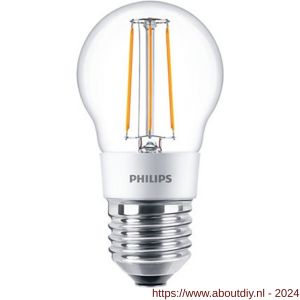 Philips LED kogellamp Classic LEDluster 5 W-40 W P45 E27 827 dimbaar extra warm wit - A51270246 - afbeelding 1