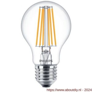 Philips LED gloeidraadlamp Classic LEDbulb 8 W-75 W E27 A60 827 extra warm wit - A51270222 - afbeelding 1